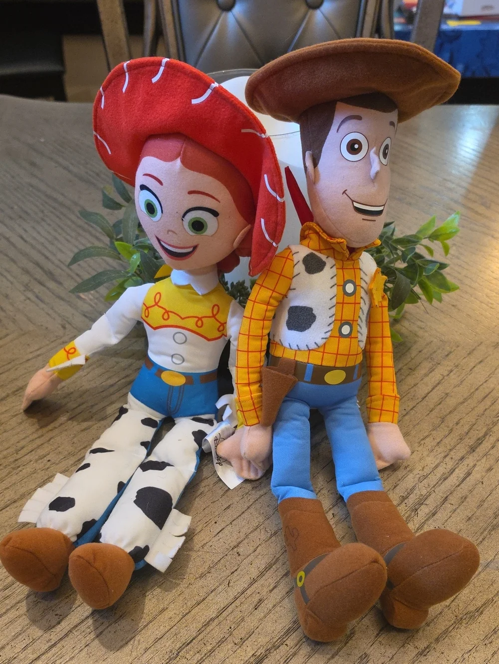 Toy Story Jessie and Woody Plush Doll Set